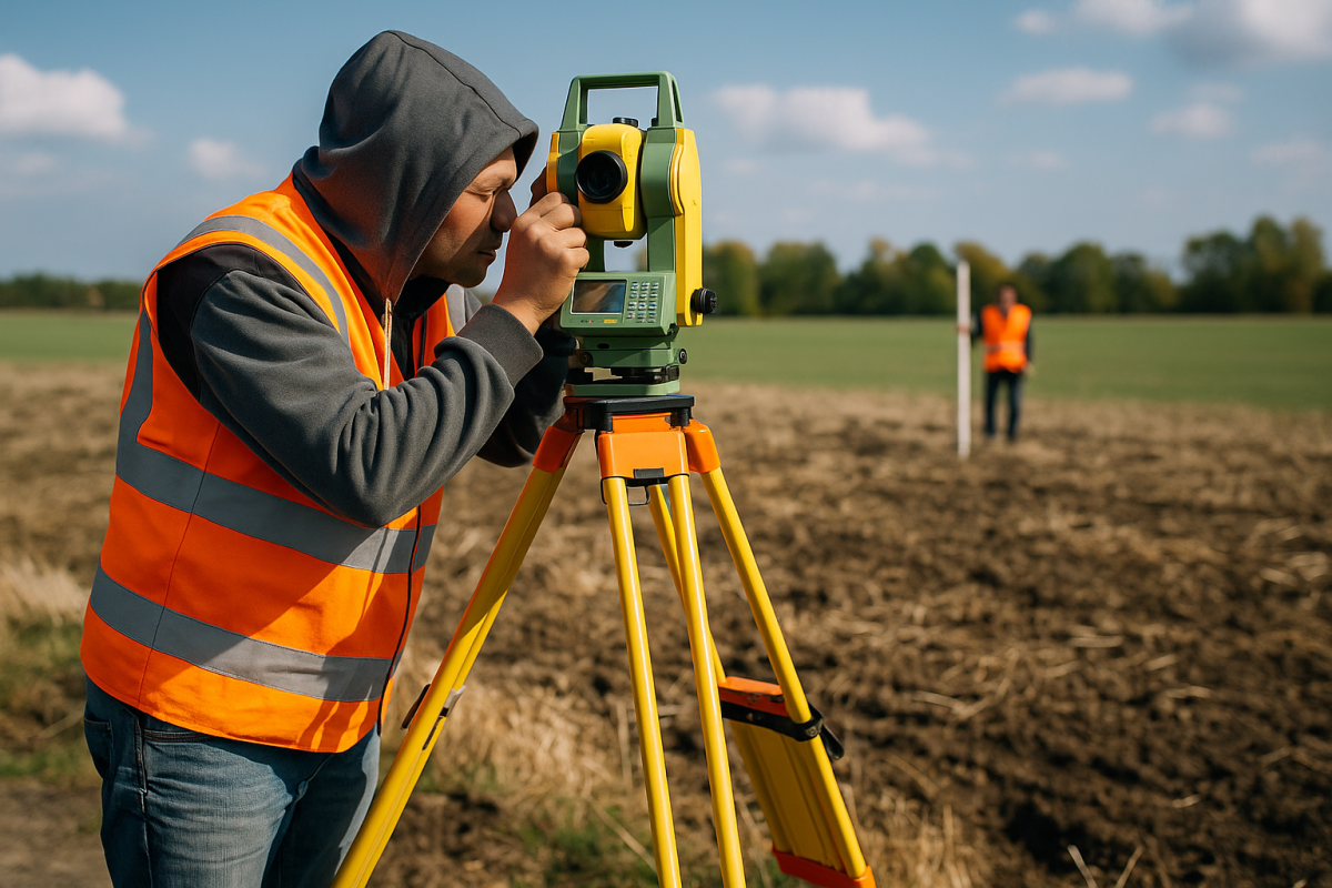 Geodeta przy inwestycji – {kiedy jego pomoc jest niezbędna